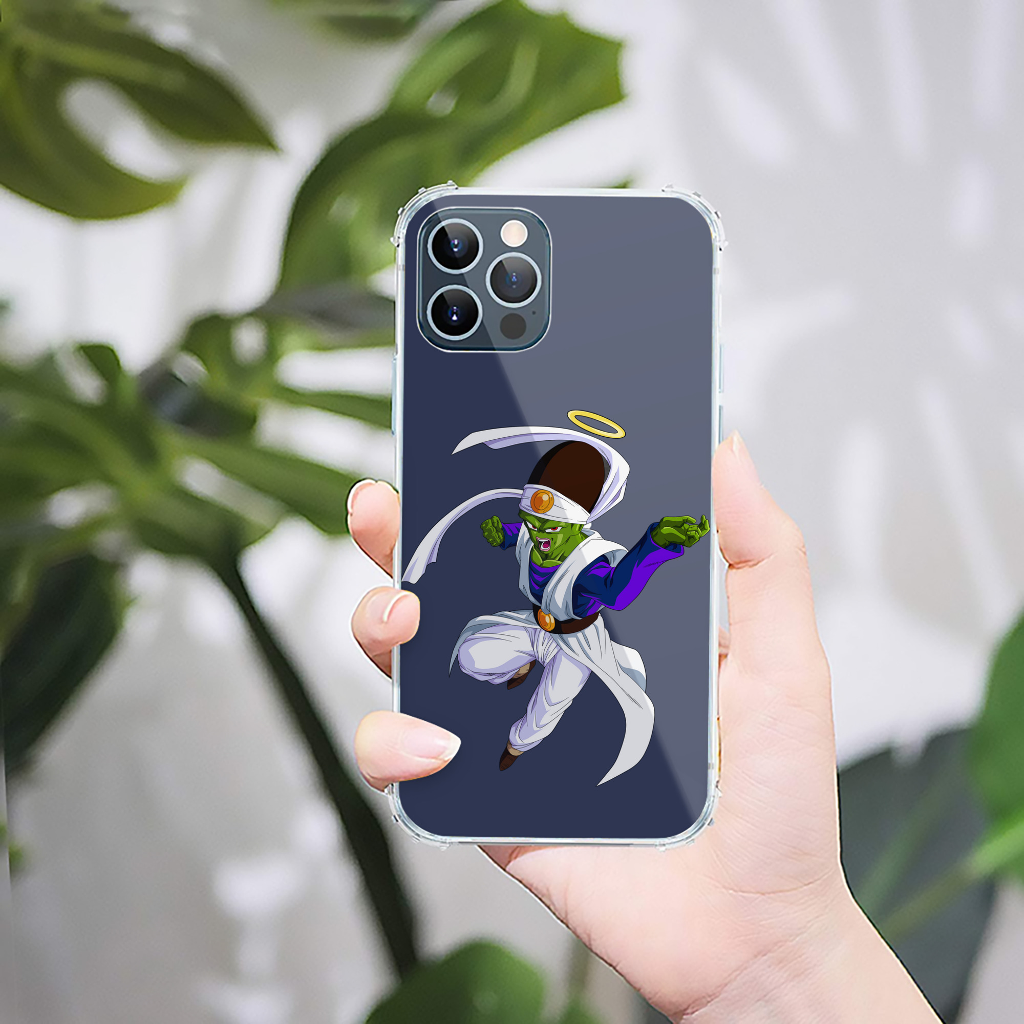（画像用） ドラゴンボール パイクーハン DRAGON BALL Pikkon 【iPhone 12シリーズ対応】透明スマホケース（クリアソフトケース）
